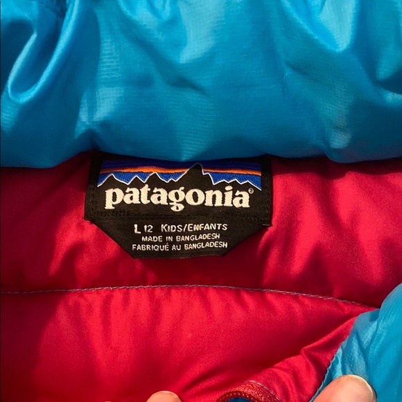 Patagonia Blue Puffer Jacket - Picture 2 of 7